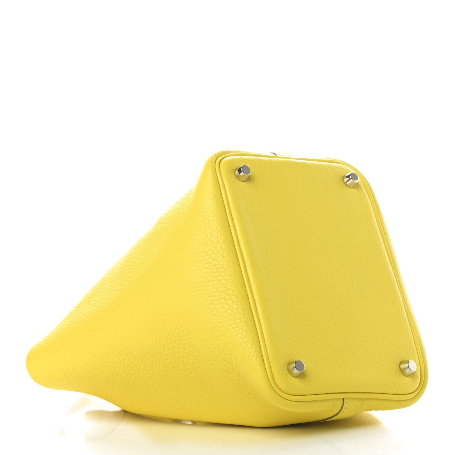 Hermes Taurillon Clemence Picotin Lock 18 PM Lime 3 of 4