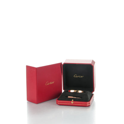 Cartier 18K Pink Gold LOVE Bracelet 16 6 of 6