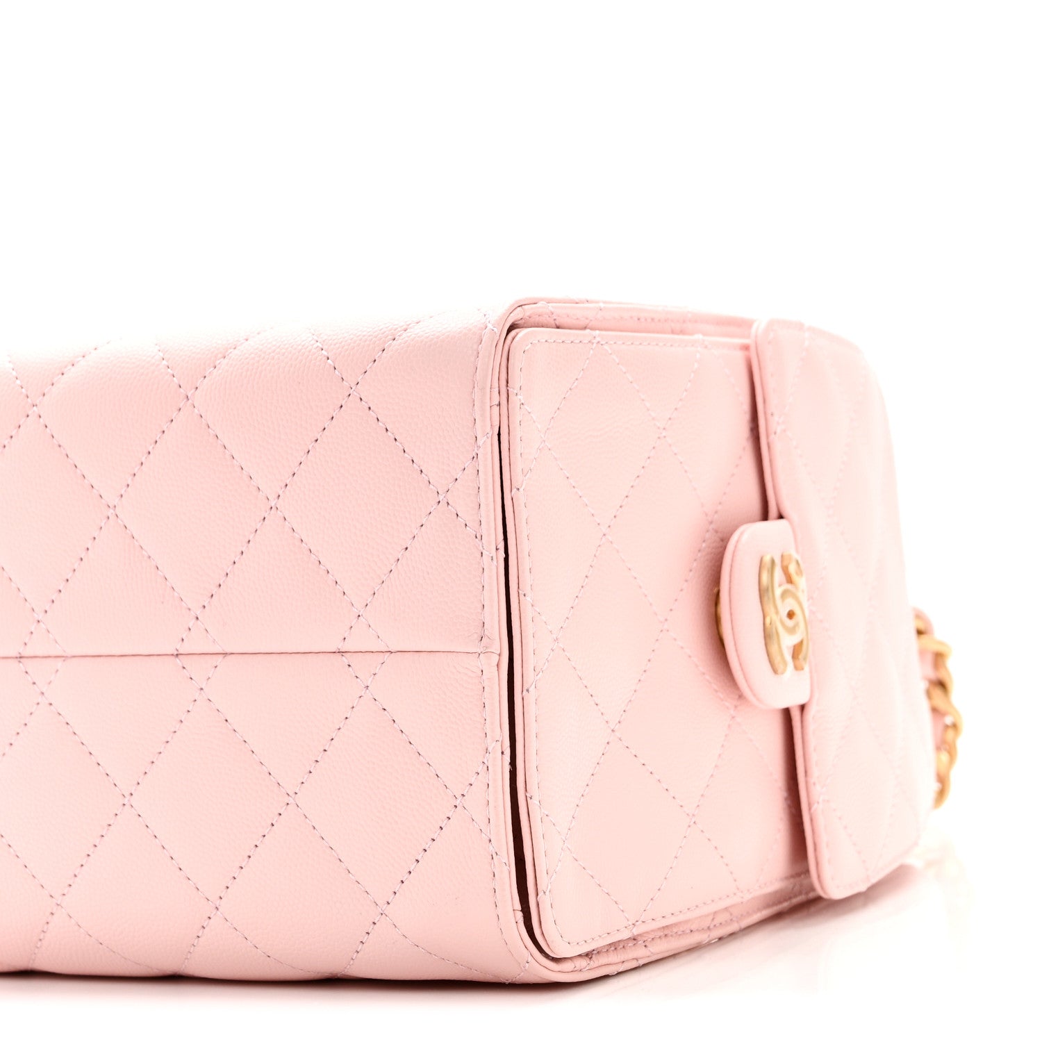 Chanel Caviar Quilted Small Chanel 25 Handbag Light Pink 10 of 11