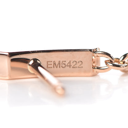 Cartier 18K Pink Gold Mon Amour Heart Drop Earrings 4 of 6