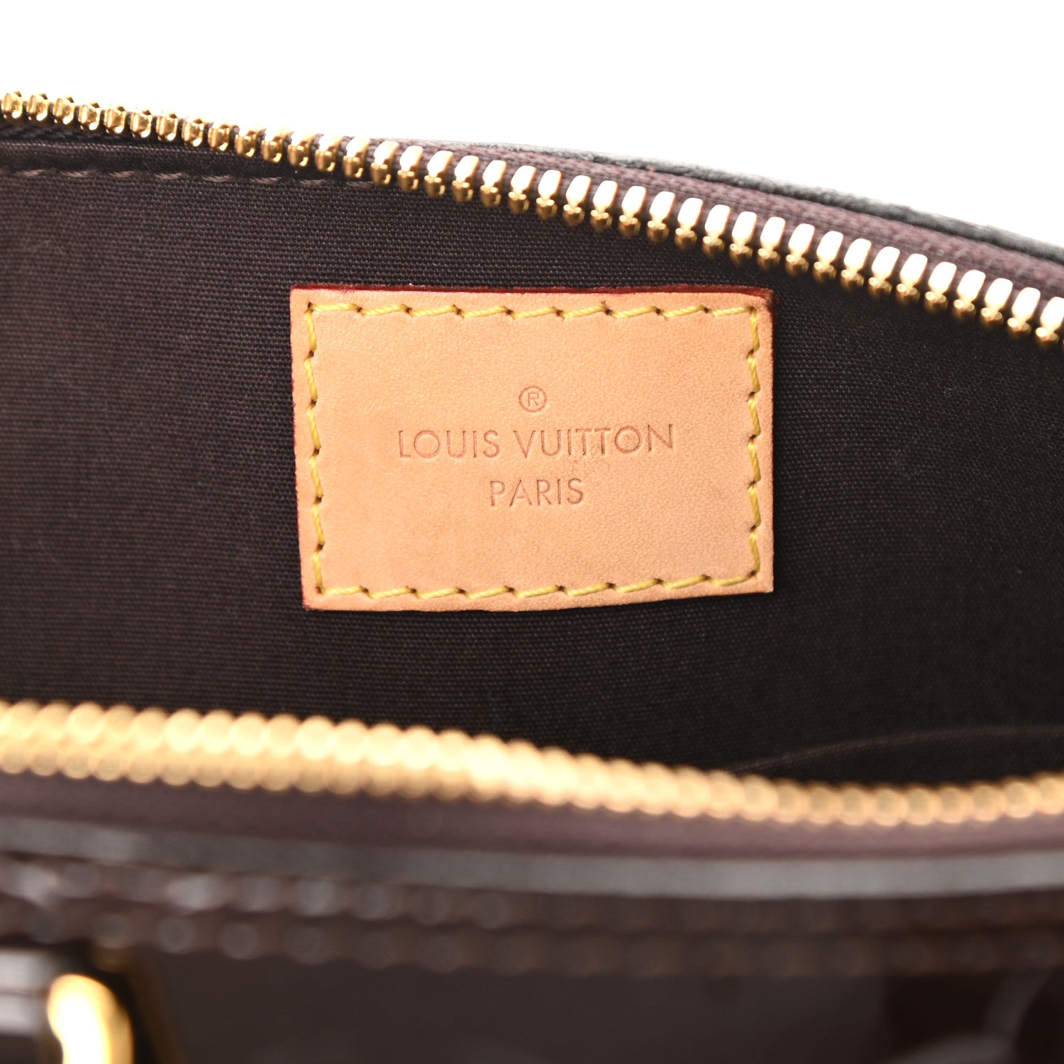 Louis Vuitton Vernis Alma BB Amarante 6 of 7