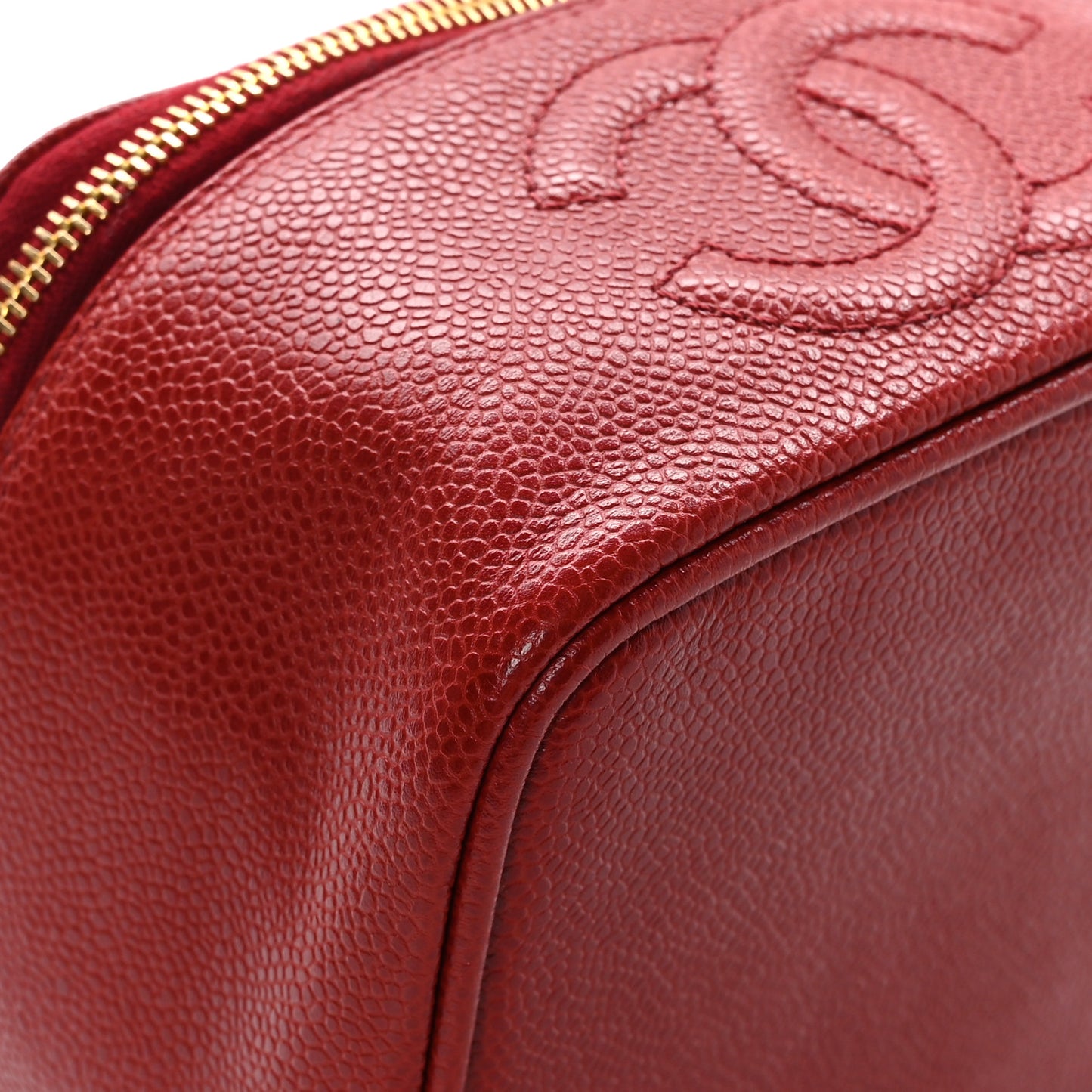 Caviar Vanity Cosmetic Case Red
