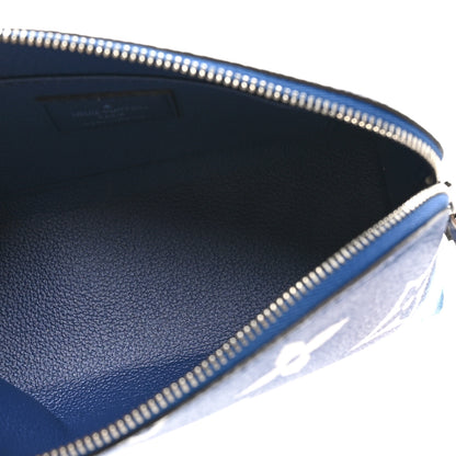 Louis Vuitton Monogram Giant Escale Cosmetic Pouch Blue 5 of 9