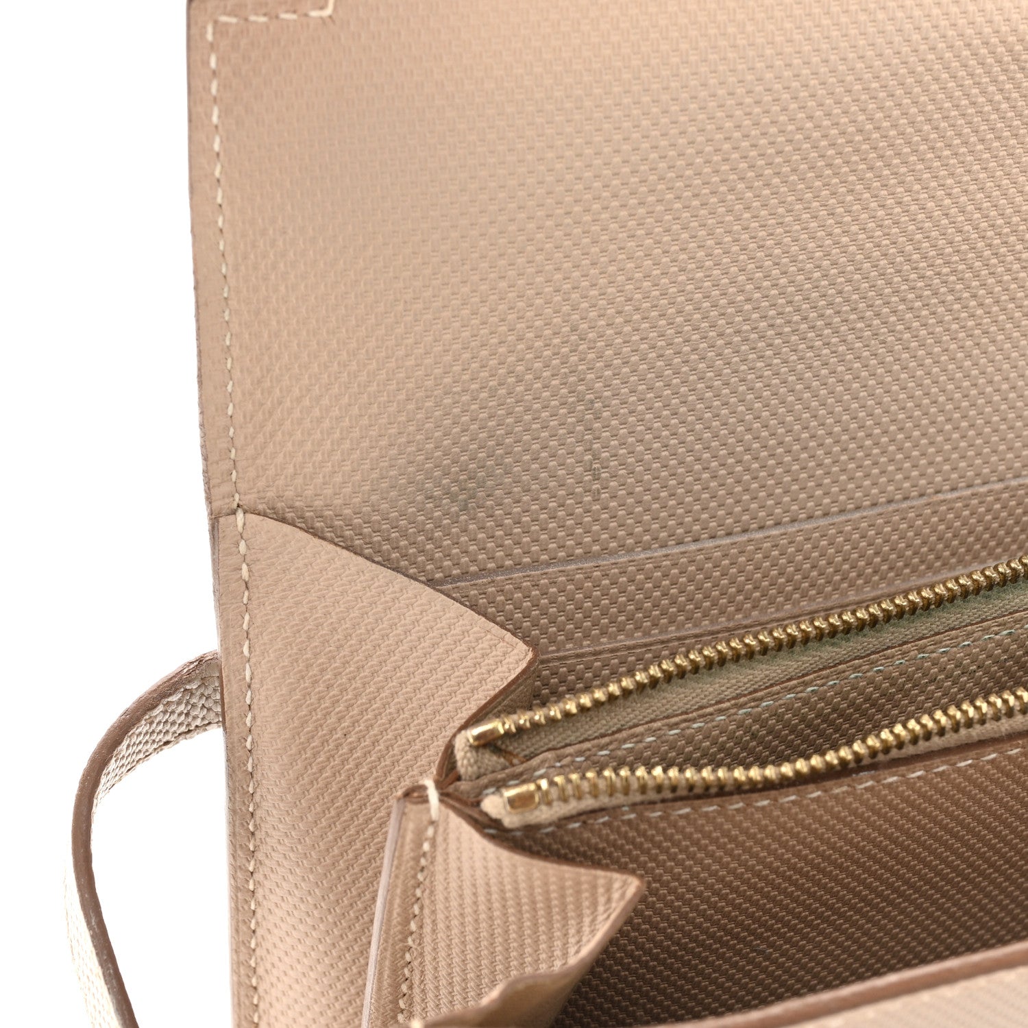 Hermes Grain d'H Kelly Longue Wallet Argile 13 of 23