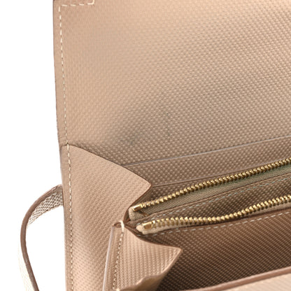 Hermes Grain d'H Kelly Longue Wallet Argile 13 of 23