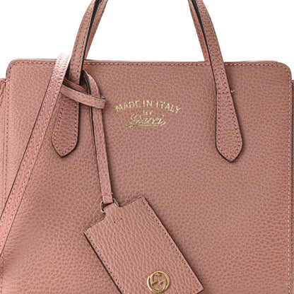 Gucci Dollar Calfskin Mini Swing Top Handle Bag Soft Pink 7 of 13