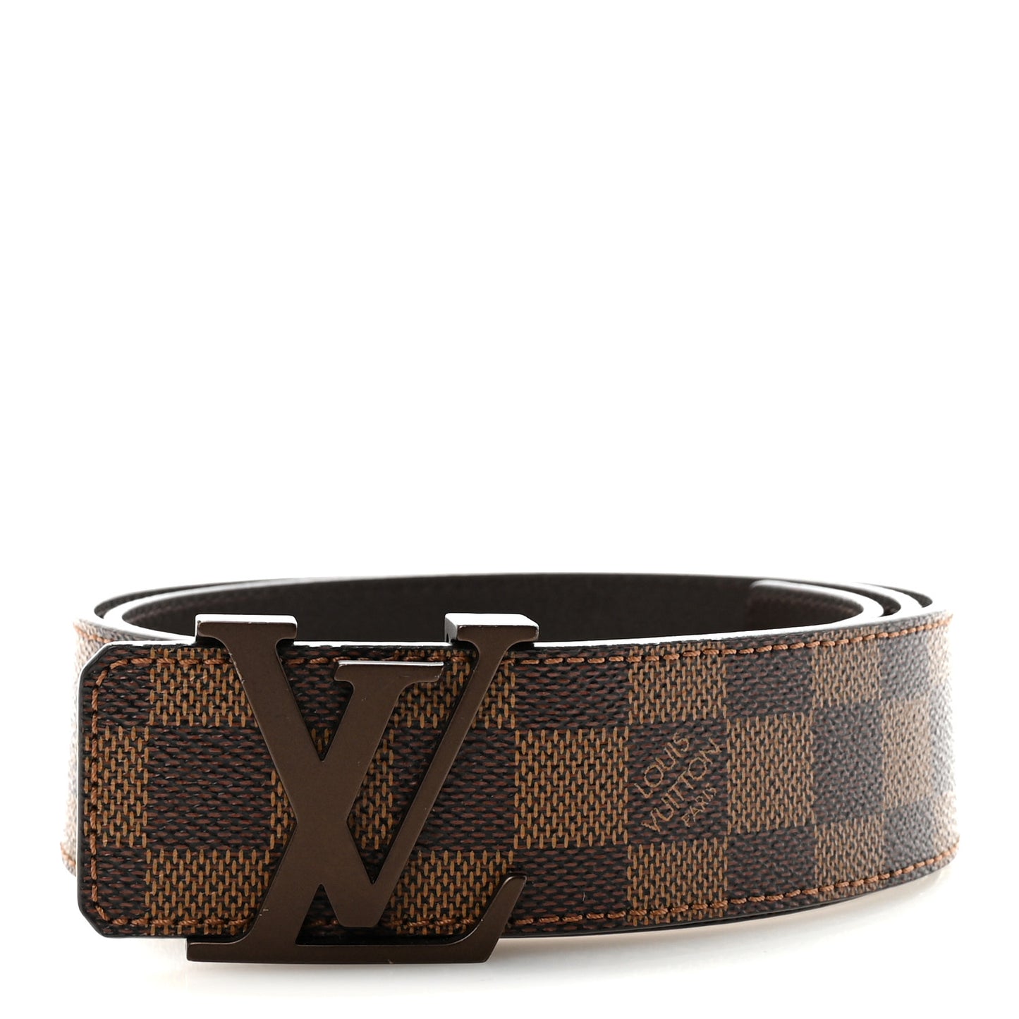 Damier Ebene LV Initiales 90 36 Belt