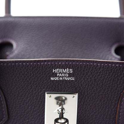 Hermes Togo Birkin 40 Raisin 8 of 10
