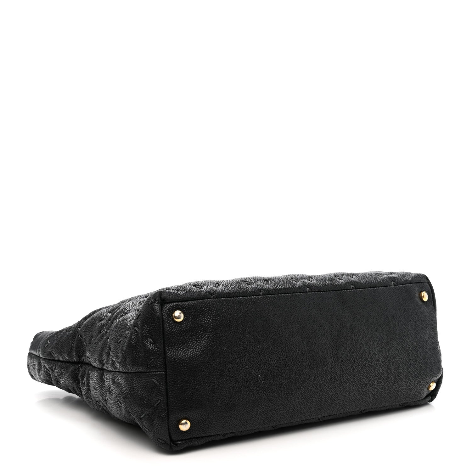 Chanel Caviar Wild Stitch Tote Black 3 of 9