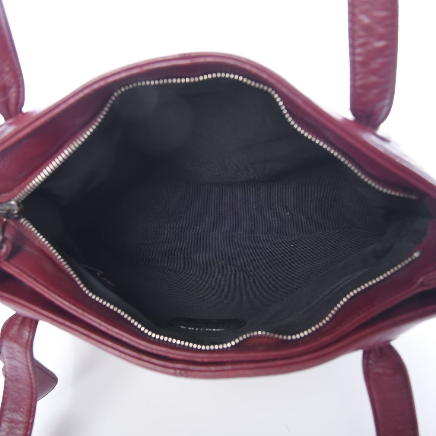 Calfskin CC Shoulder Bag Red