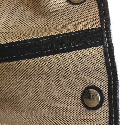 Hermes Toile H Buffle Skipper Garden Party 36 MM Tote Black 6 of 12