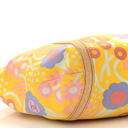 Chanel Canvas Printed Tote Multicolor 8 of 12