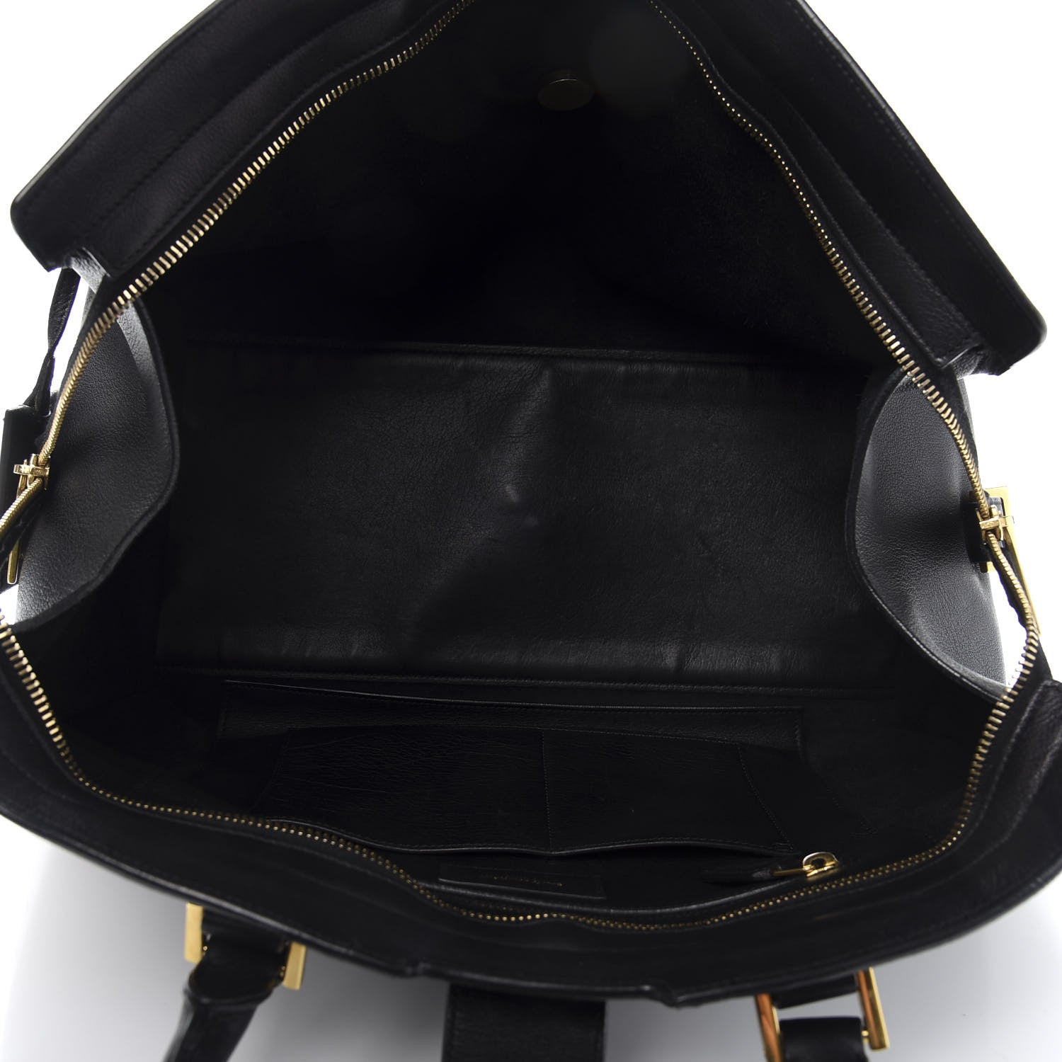 Saint Laurent Calfskin Medium Classic Y Cabas Black 5 of 12