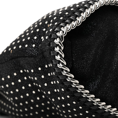 Stella McCartney Shaggy Deer Small Falabella Studded Bucket Bag Black 9 of 10