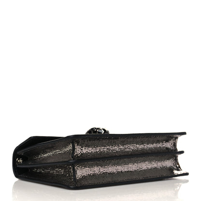 Bulgari Serpenti Forever Metallic Nightbird Calfskin Mini Crossbody Anthracite 3 of 5