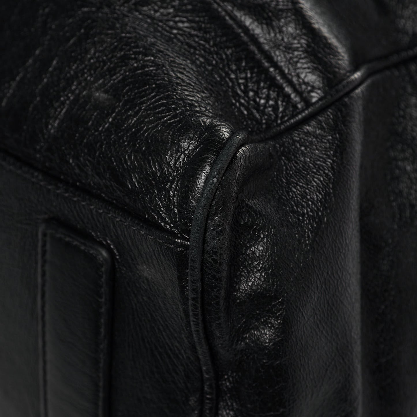 Calfskin Backpack Black