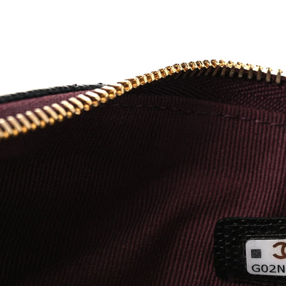 Chanel Caviar Quilted Small Cosmetic Case Black 7 of 8