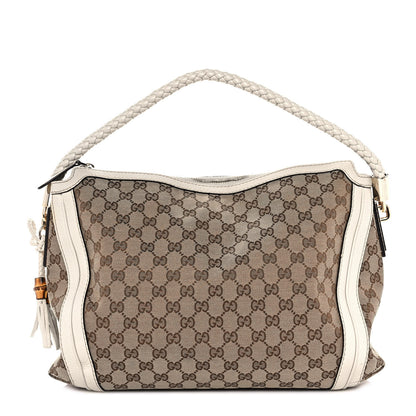 Gucci Monogram Medium Bella Hobo Off White 1 of 9