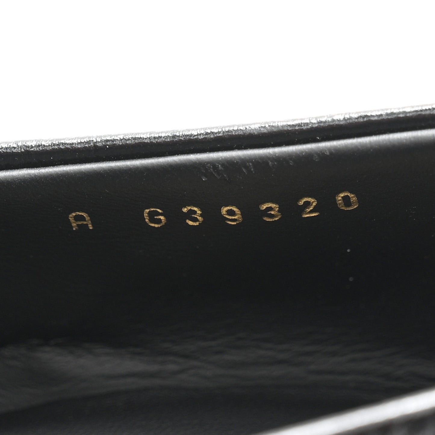 Shiny Calfskin Metal CC Loafers 37 Black