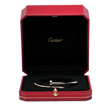Cartier 18K Pink Gold Juste Un Clou Bracelet 19 8 of 8