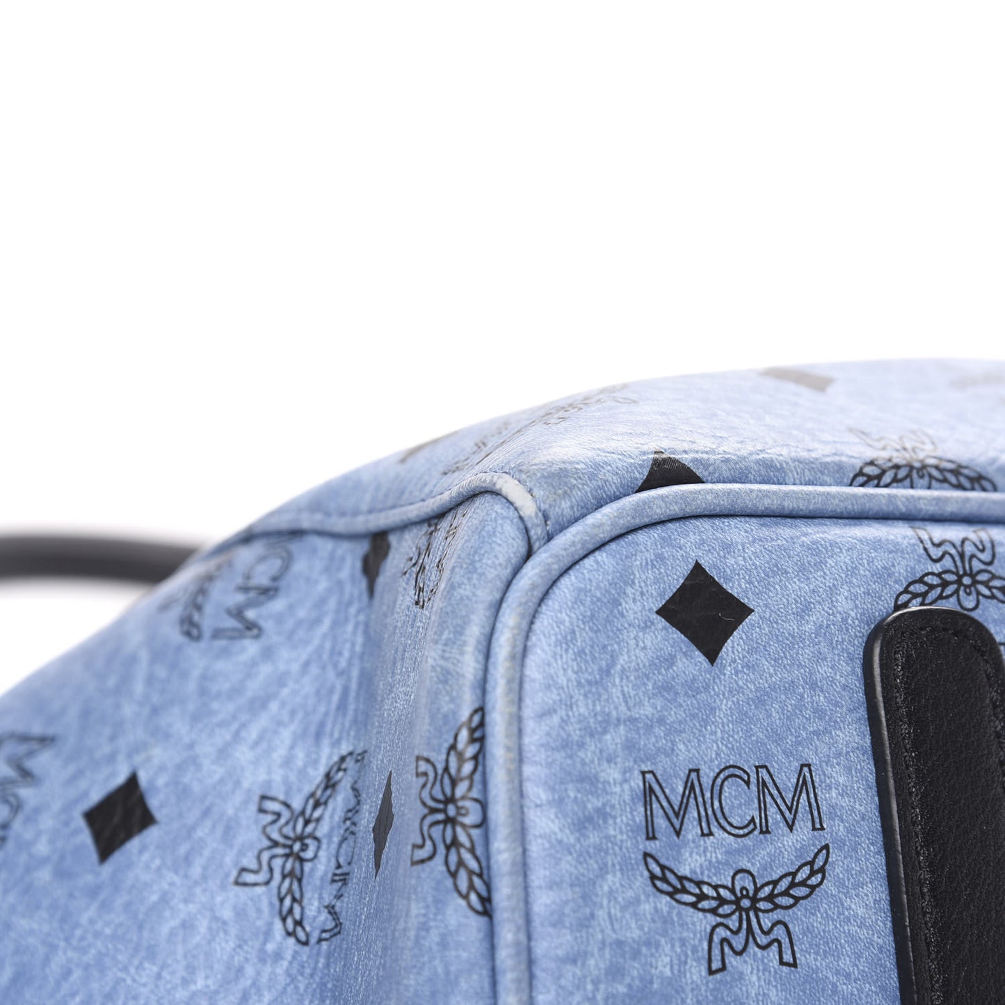 Visetos Medium Project Reversible Shopper Tote Blue