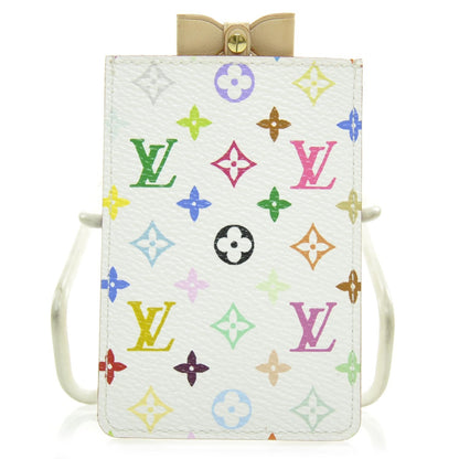 Louis Vuitton Monogram Multicolor Mirror and Case Pouch White 2 of 8