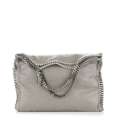 Stella McCartney Shaggy Deer Falabella Fold Over Tote Grey 1 of 9