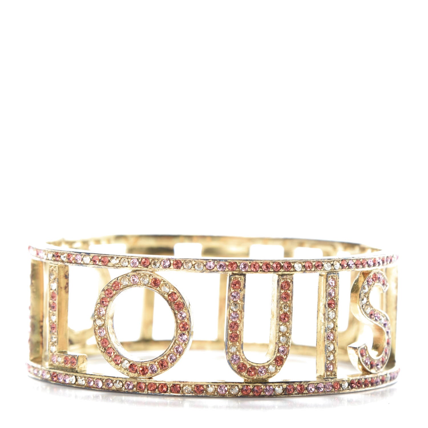 Louis Vuitton Swarovski Crystal 1001 Nuits Nights Bracelet Orange Sunset 1 of 5