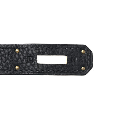 Hermes Taurillon Clemence Kelly Retourne 32 Black 7 of 14