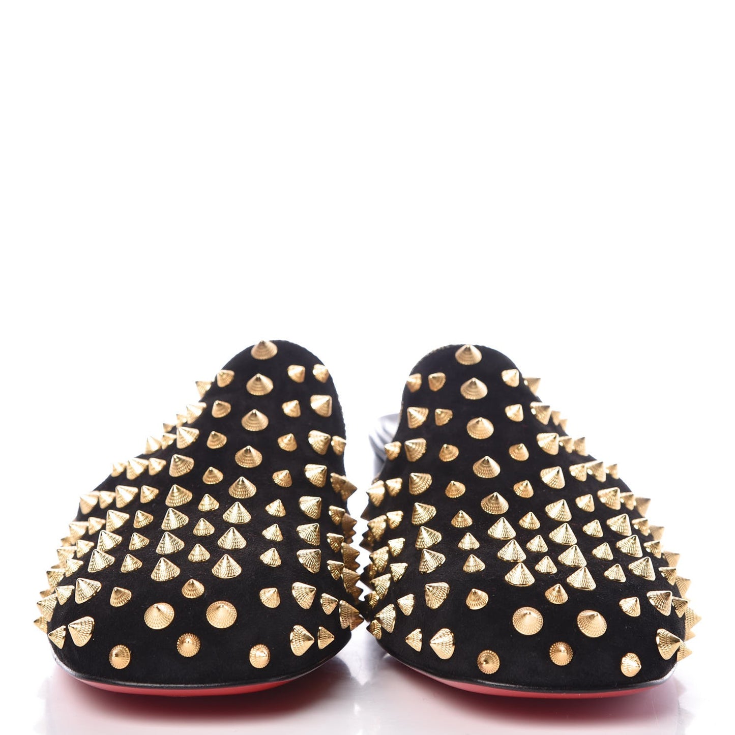 Suede Spikes Mulaconka 35 Mules 41.5 Black