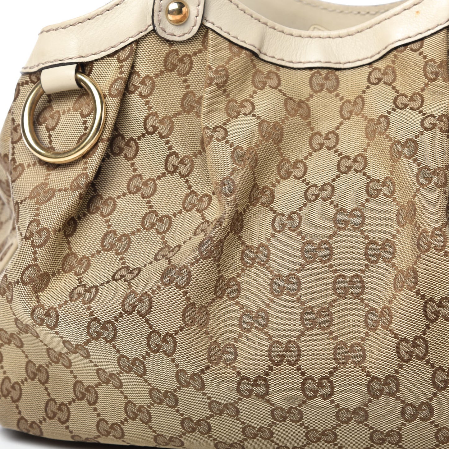 Monogram Medium Sukey Tote Off White