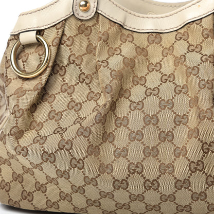 Gucci Monogram Medium Sukey Tote Off White 12 of 14
