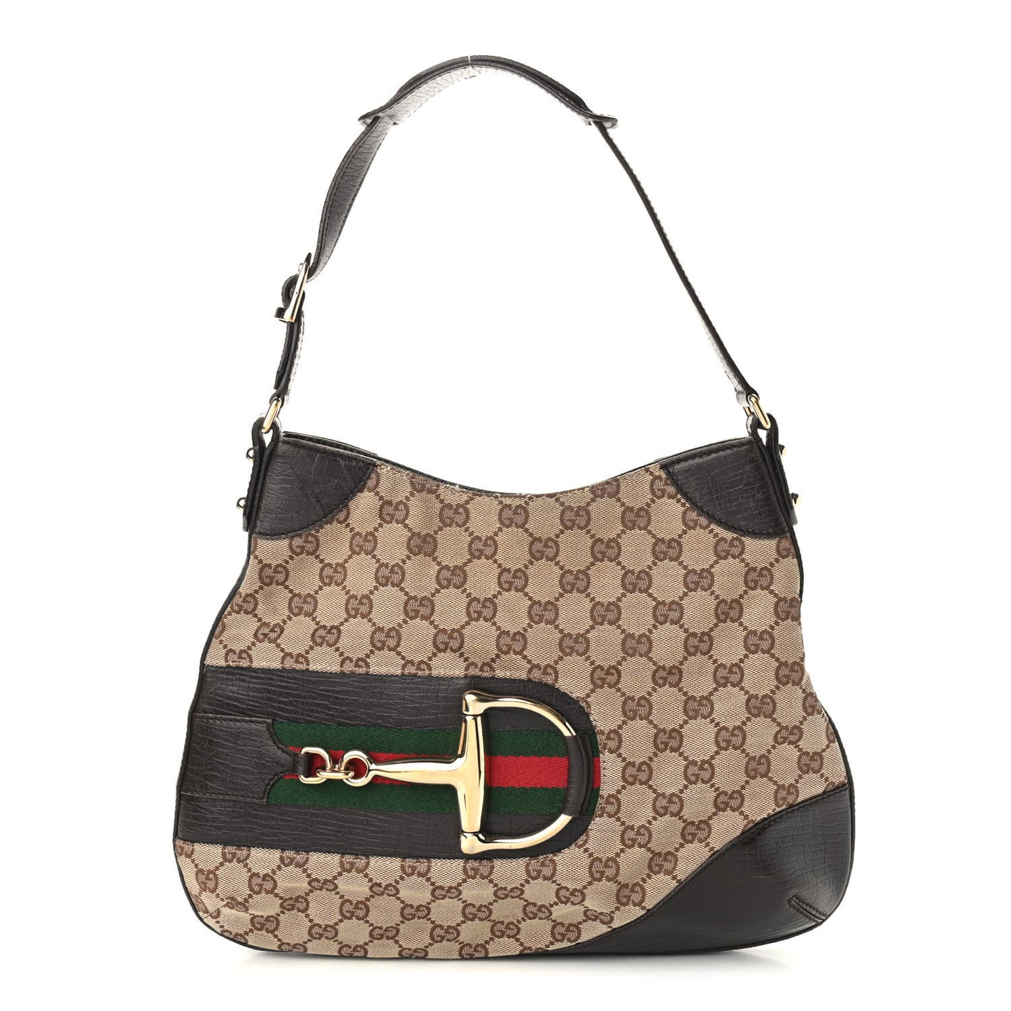 Monogram Hasler Hobo Dark Brown