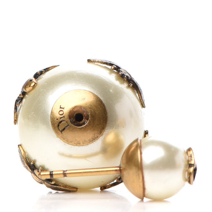Christian Dior Pearl Tribales Bee Earrings Gold 3 of 4