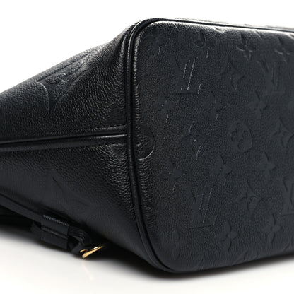 Louis Vuitton Empreinte Monogram Giant Neverfull MM Black 11 of 12