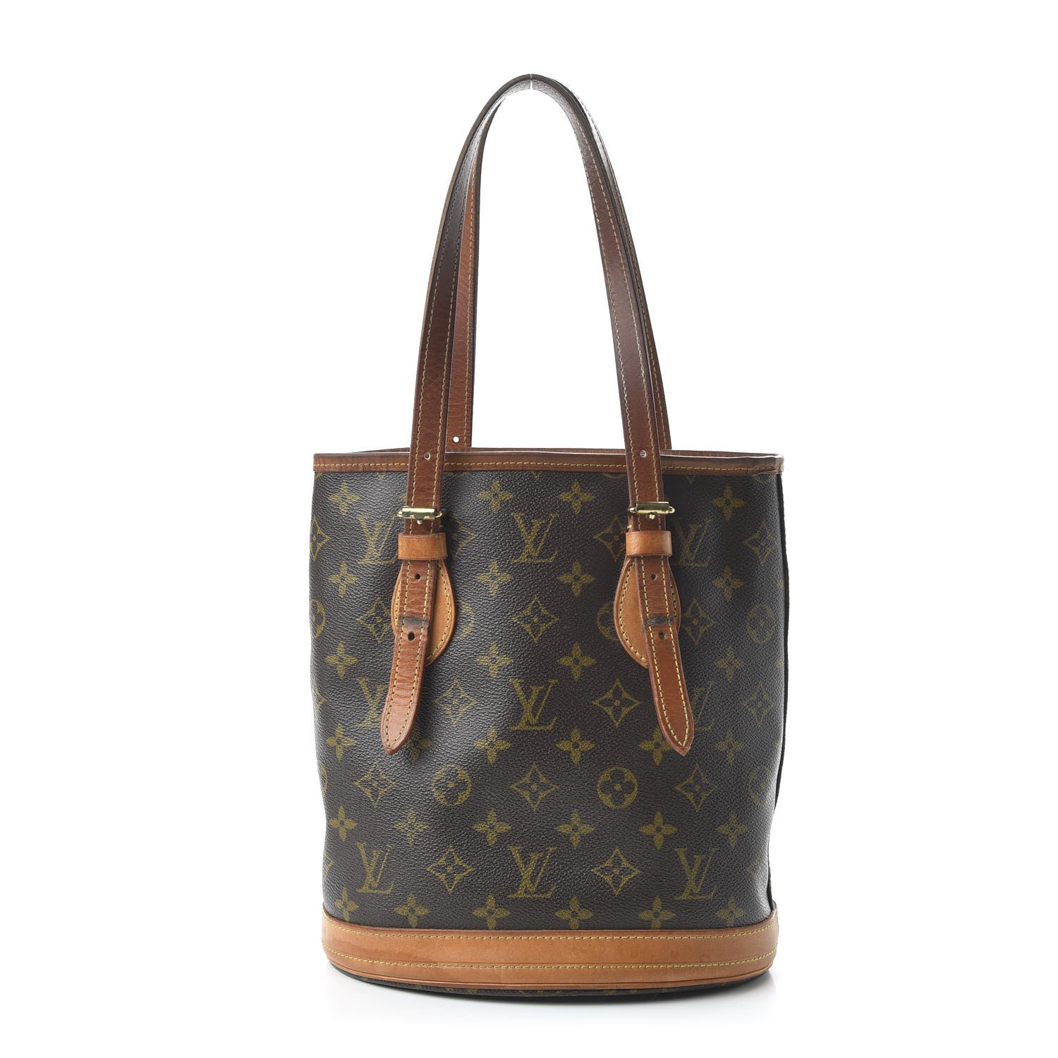 Louis Vuitton Monogram Petit Bucket 23 1 of 15