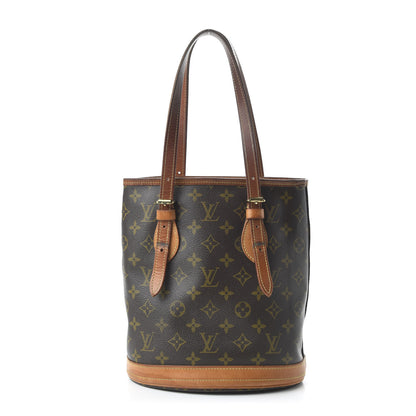 Louis Vuitton Monogram Petit Bucket 23 1 of 15