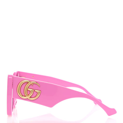 Gucci Acetate Square Frame Sunglasses GG0956S Pink 3 of 7