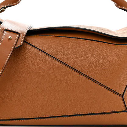 Loewe Calfskin Medium Puzzle Bag Tan 7 of 12