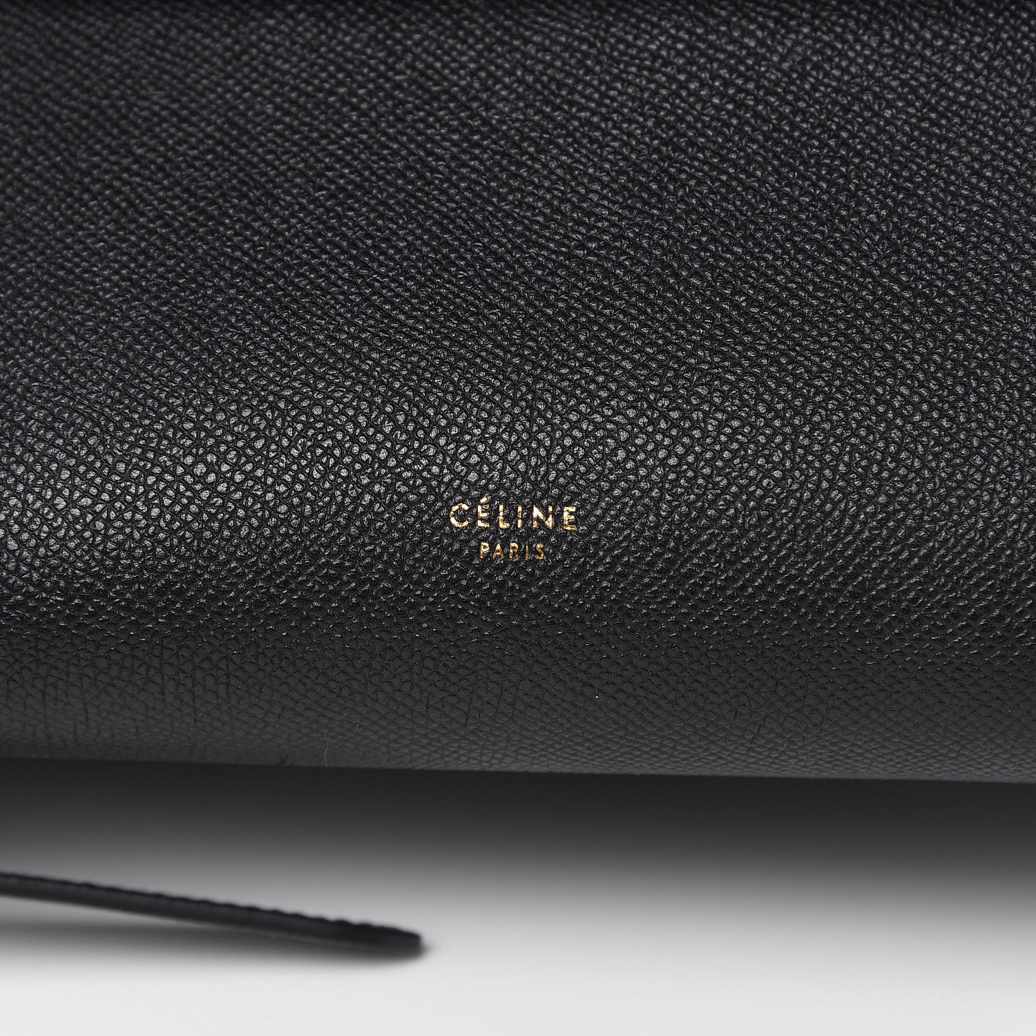 Celine Grained Calfskin Micro Belt Bag Black 7 of 9