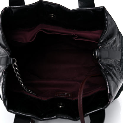 Chanel Iridescent Calfskin Quilted Large In The Mix Tote Black 5 of 27