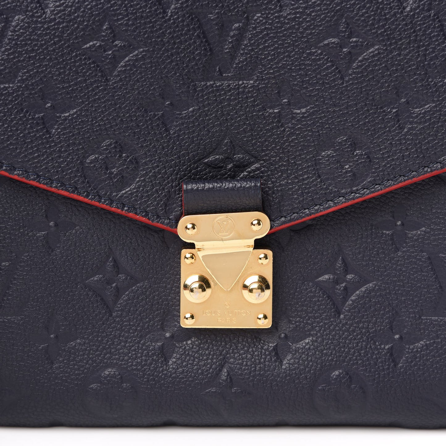 Empreinte Pochette Metis Marine Rouge