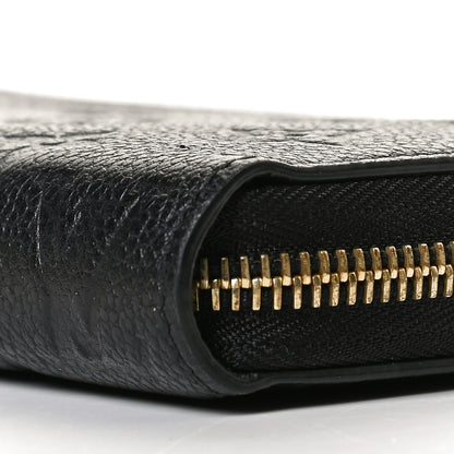 Louis Vuitton Empreinte Zippy Wallet Black 8 of 11