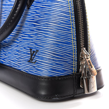 Louis Vuitton Epi Alma BB Denim Light 7 of 12