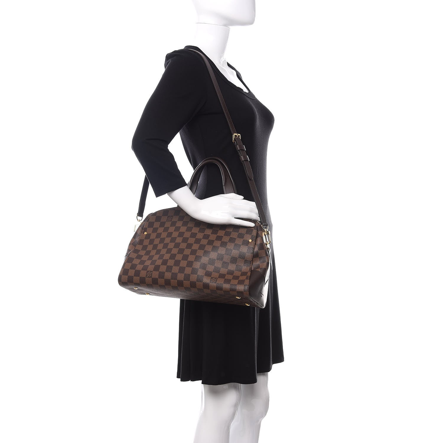 Louis Vuitton Damier Ebene Kensington Bowling Bag 2 of 9