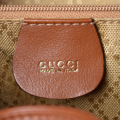 Gucci Calfskin Bamboo Backpack Brown 8 of 27