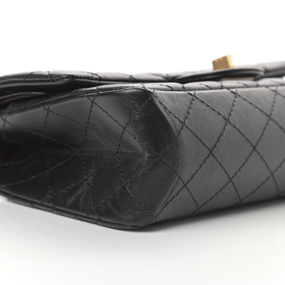 Chanel Aged Calfskin Quilted 2.55 Reissue 225 Flap Black 9 of 16