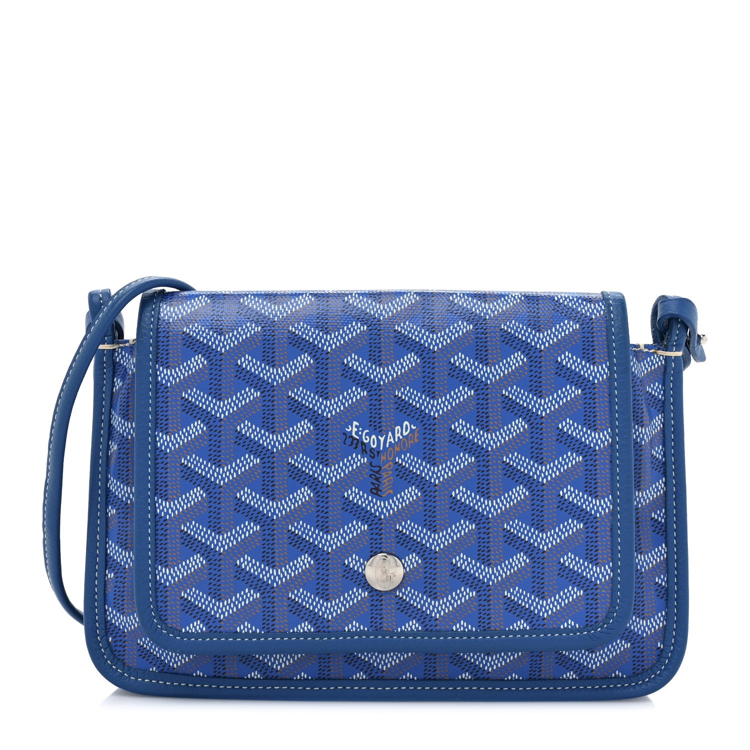 Goyard Goyardine Plumet Wallet Clutch Sky Blue 1 of 10