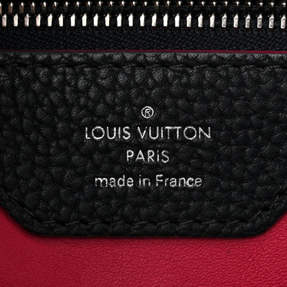 Louis Vuitton Taurillon Capucines MM Cobalt Fuchsia 6 of 10
