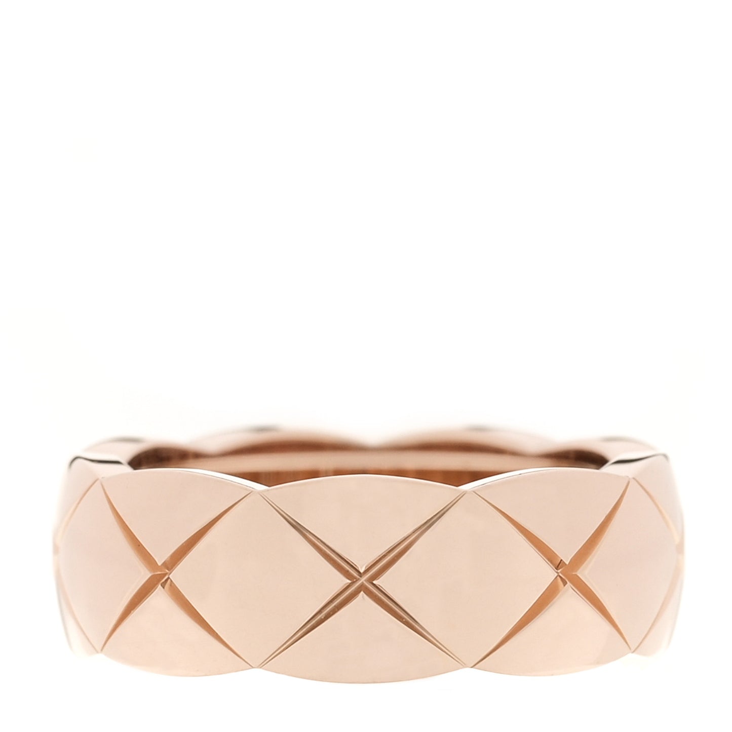 18K Beige Gold Small Coco Crush Ring 51 5.75